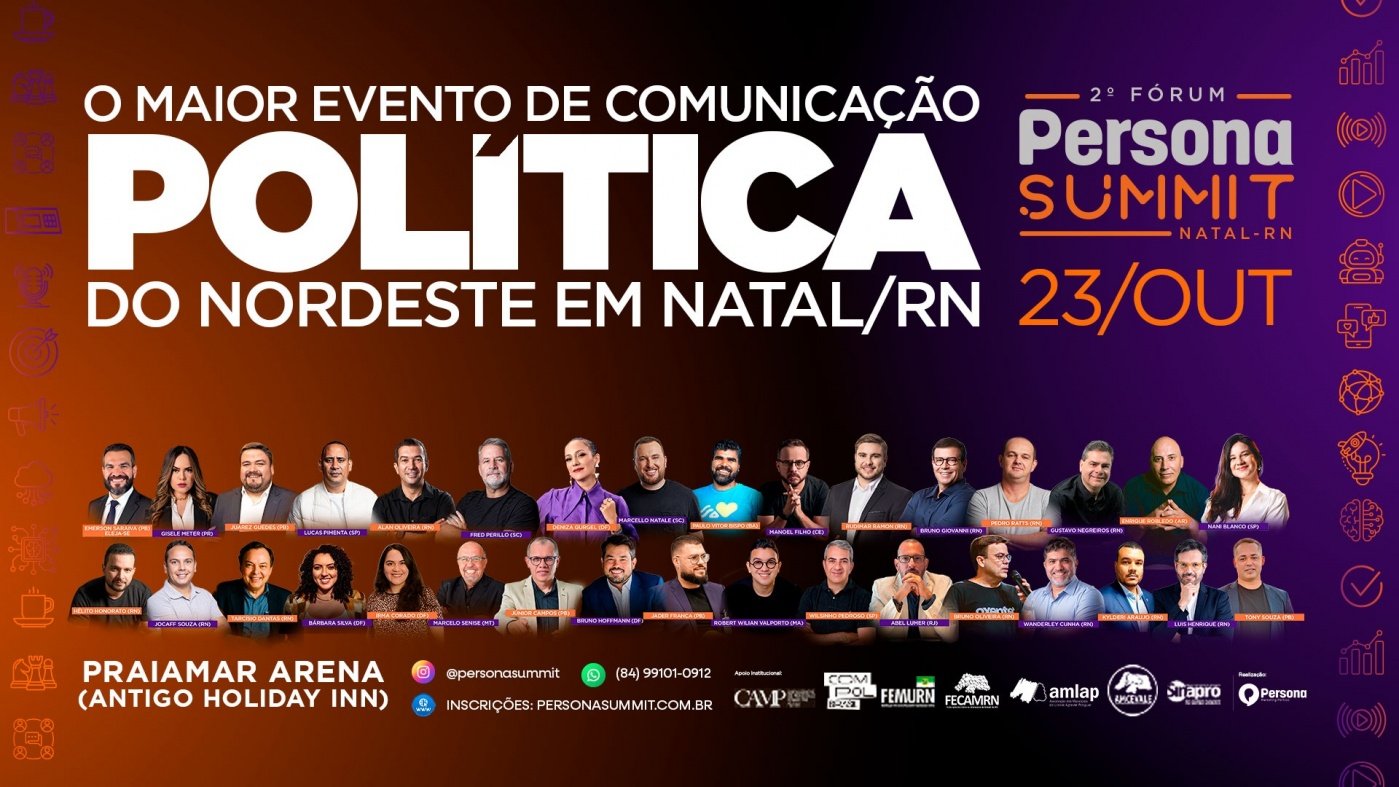 2ª edição Persona Summit 2025 em Natal - Sympla