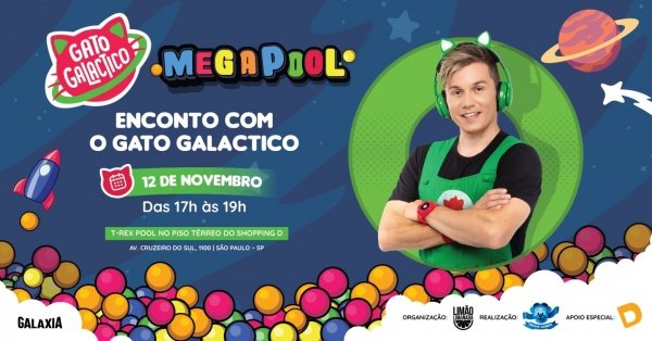 Imagem do evento Encontro com Gato Galactico