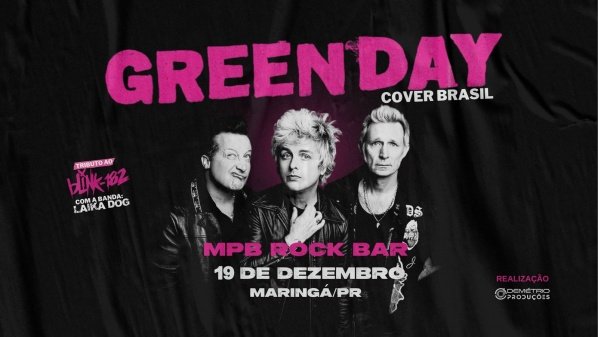 Imagem do evento Green Day Cover Brasil em Maringá/PR