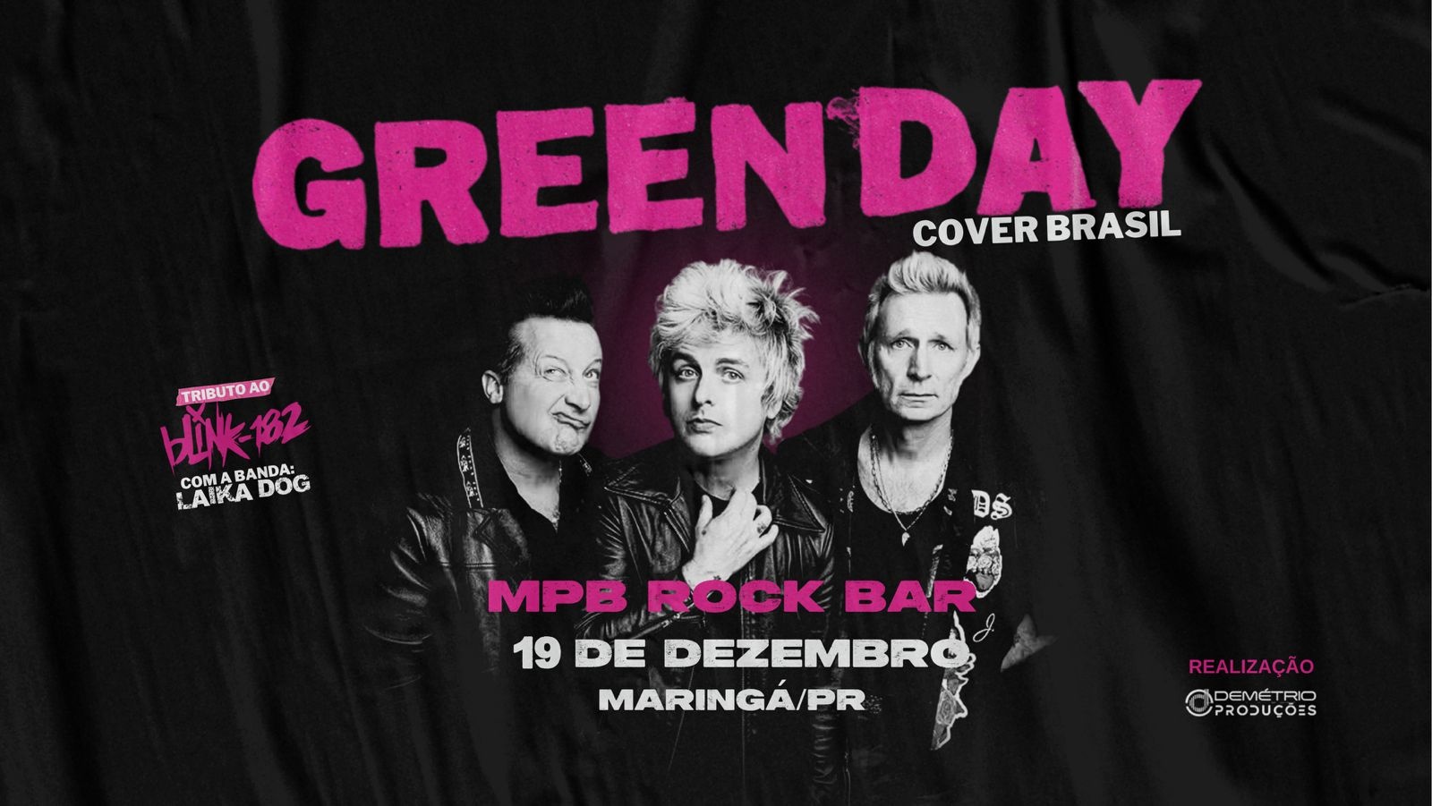 Image for the event: Green Day Cover Brasil em Maringá/PR