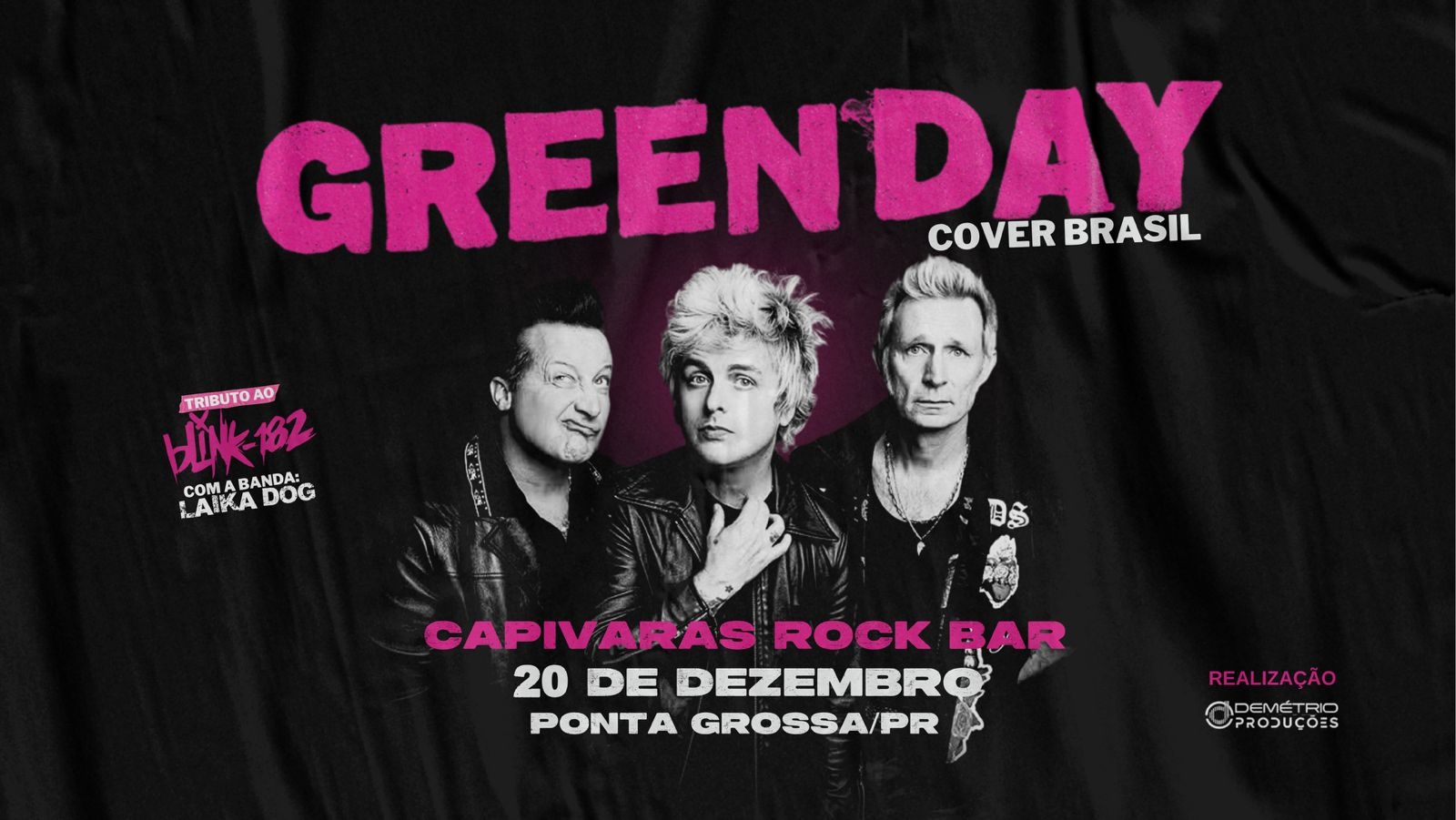 Green Day Cover Brasil em Ponta Grossa/PR