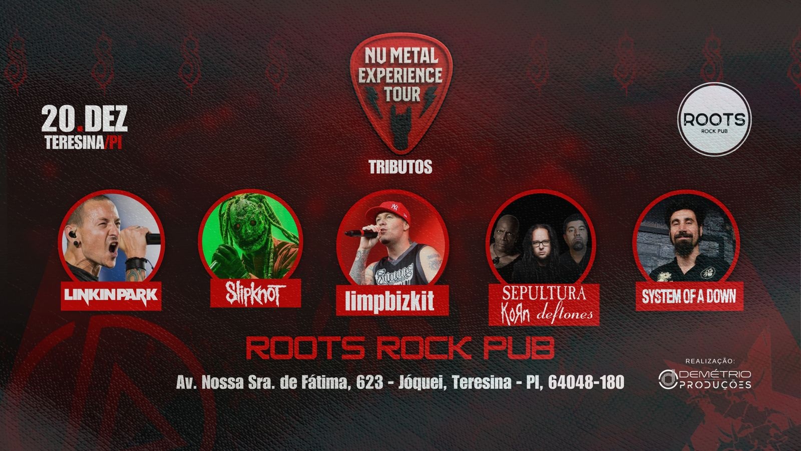 Nu metal experience tour em Teresina/PI