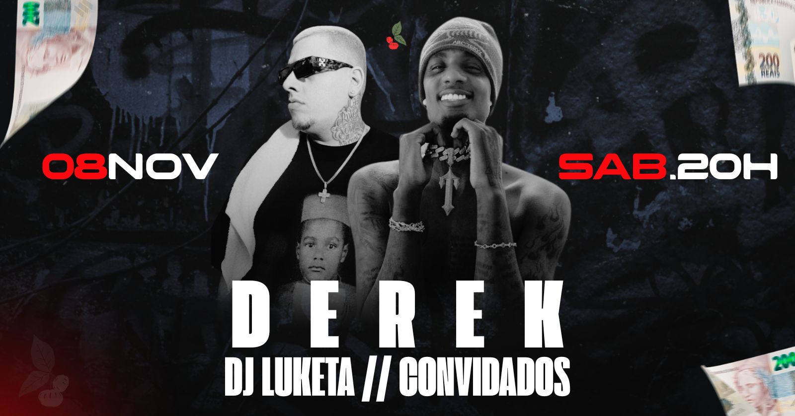 Derek e Luketa no Pitangueira em Guarulhos