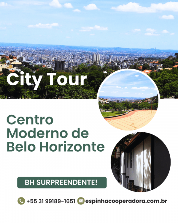 Imagem do evento City Tour Centro Moderno de Belo Horizonte     