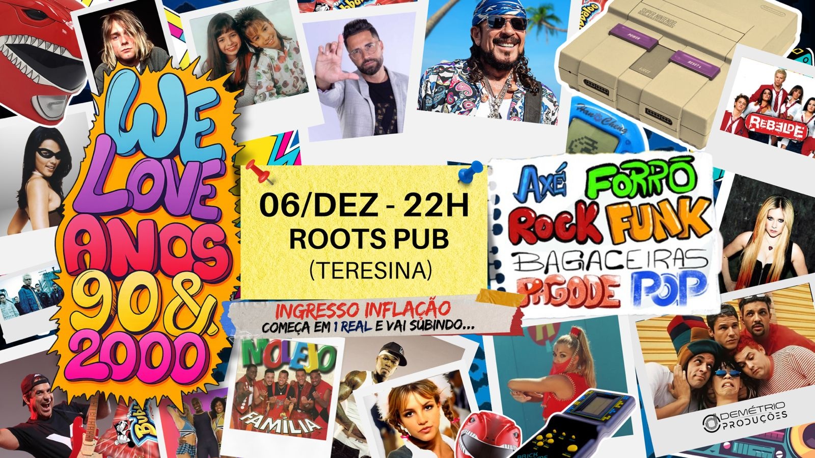 WE LOVE 90s & 2000s - Edição Teresina/PI