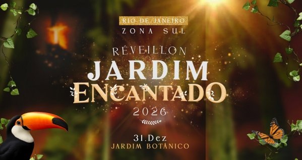 Imagem do evento Réveillon Jardim Encantado - All Inclusive Premium @ Zona Sul - Rio de Janeiro