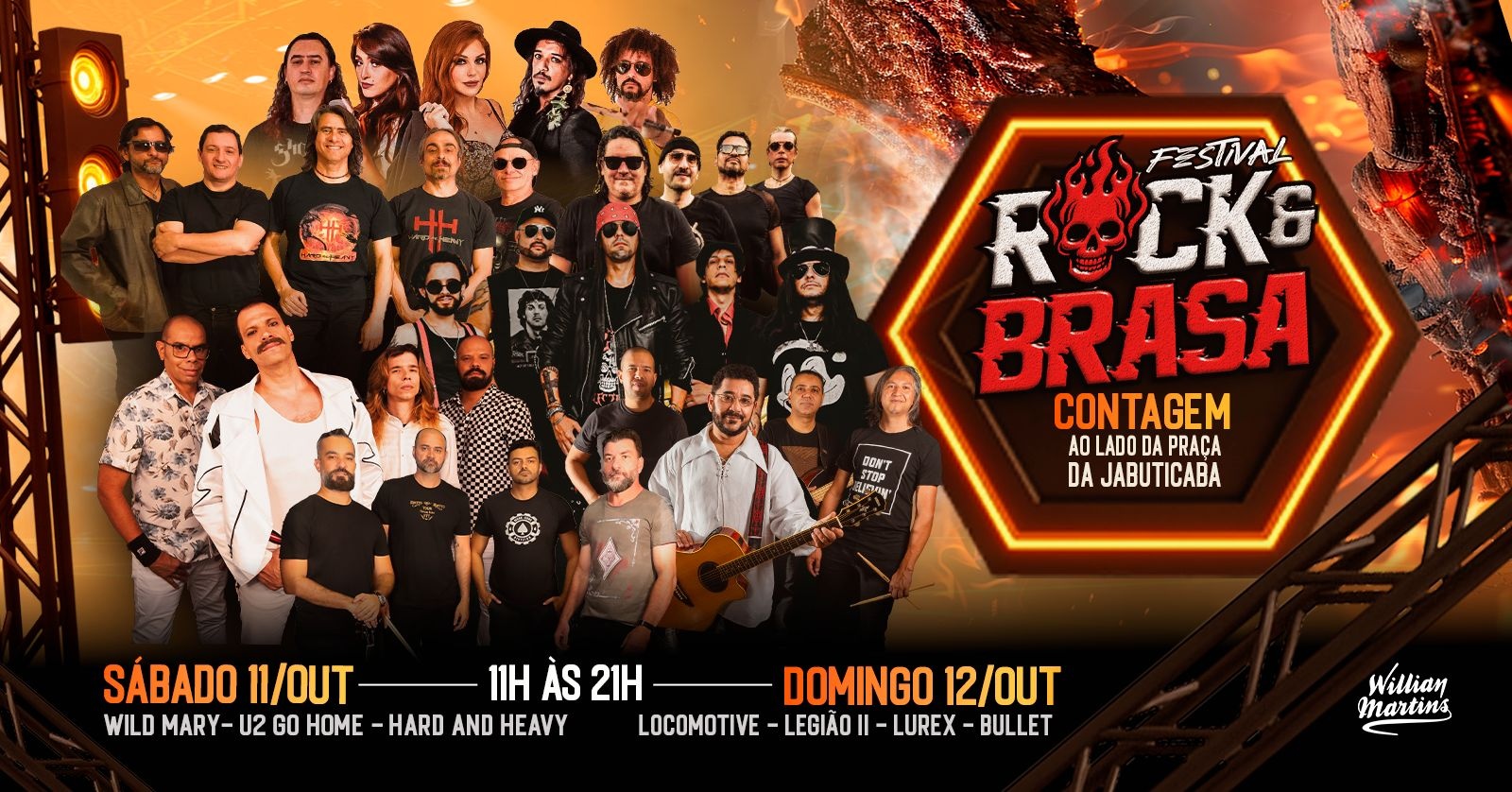 ROCK E BRASA - CONTAGEM