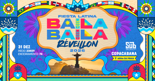 Imagem do evento Réveillon Baila Baila Copacabana 2026 | Club Substation