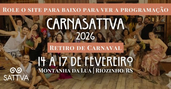Imagem do evento Imersão CarnaSattva 2026 - Retiro de Carnaval