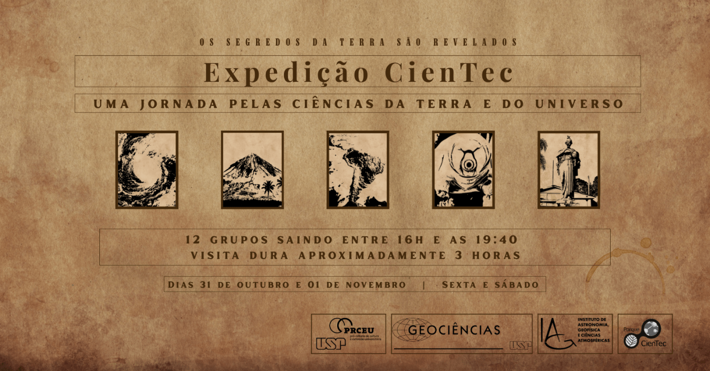Expedição CienTec: uma jornada pelas ciências da Terra e do Universo ...