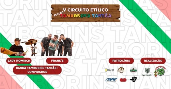 Imagem do evento V Circuito Etílico - Edição Tamborins Tantãs