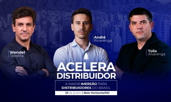 Imagem do evento ACELERA DISTRIBUIDOR - EDIÇÃO BELO HORIZONTE