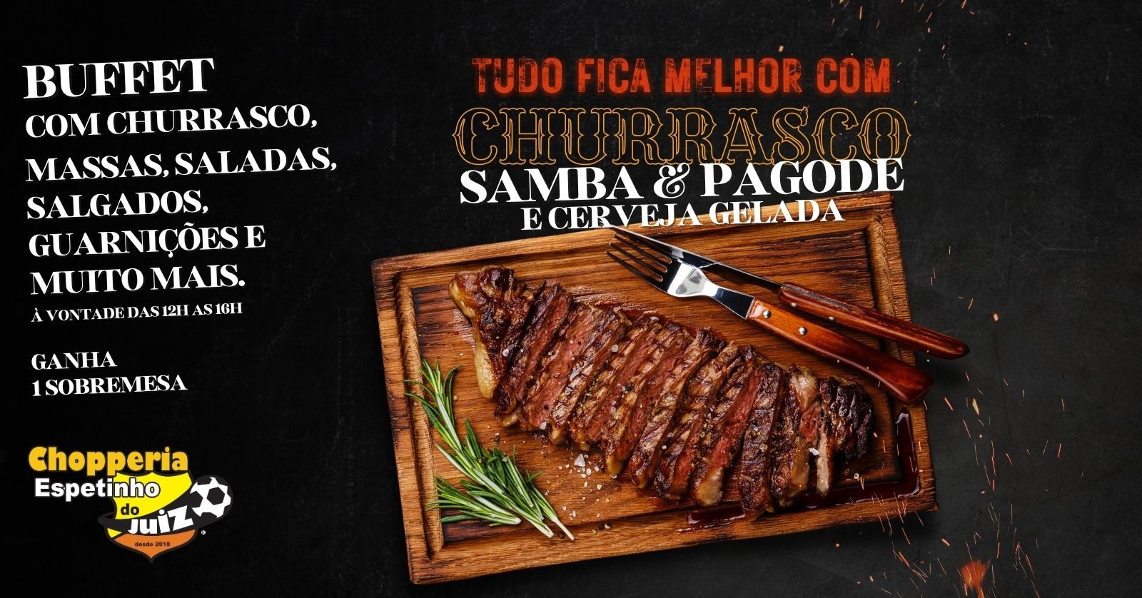 JUIZ IMPERADOR - BUFFET À VONTADE NO SEU ALMOÇO DOMINGO - São Paulo, SP