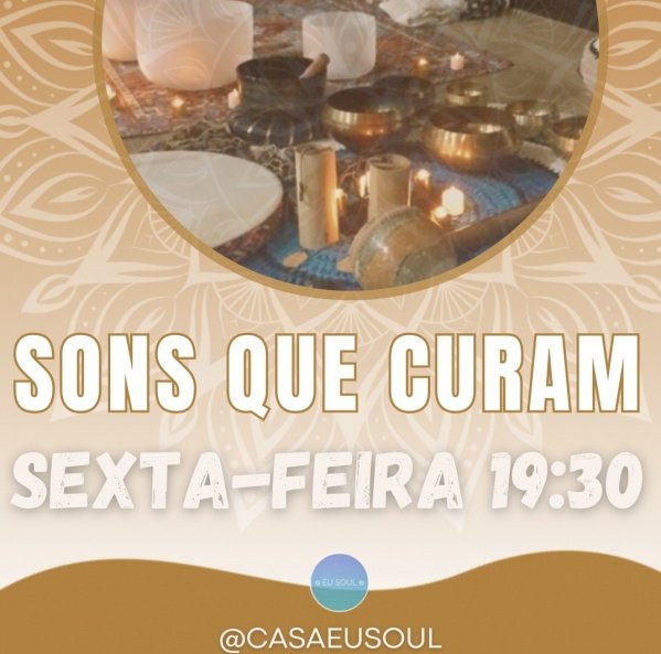 Imagem do evento 16/01 sexta | Sons que Curam SOUNDHEALING