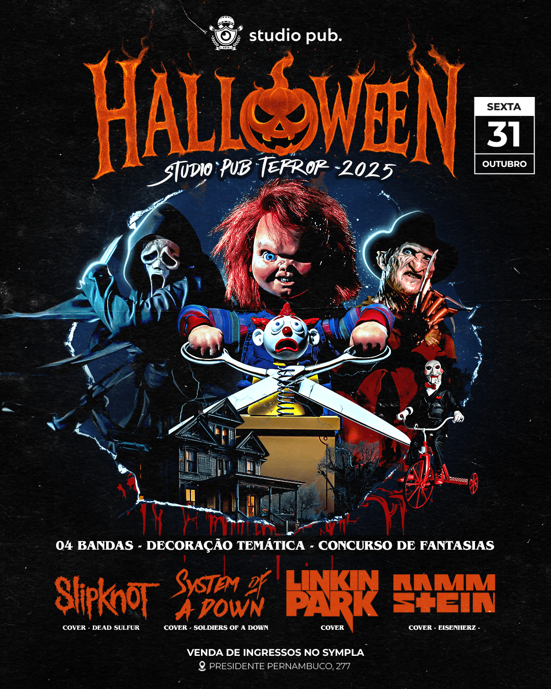 Halloween ball 2012 ポスター Tales Of Halloween - Filme 2015 - AdoroCinema