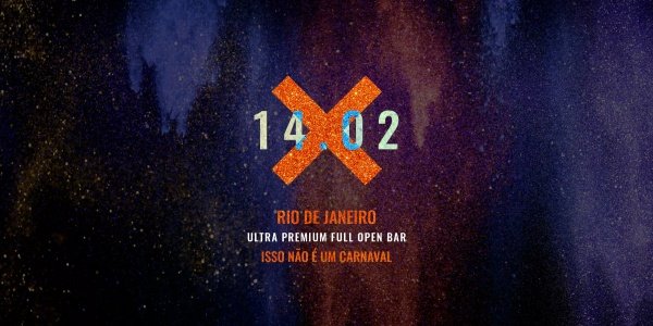 Imagem do evento ISSO NÃO É UMA FESTA