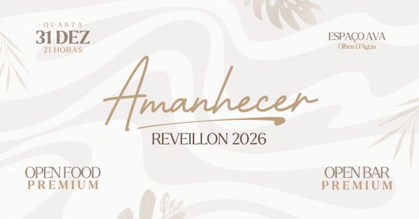 Imagem do evento REVEILLON AMANHECER 2026