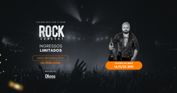Imagem do evento Luciano Reis com o show Rock Concert - Gravataí