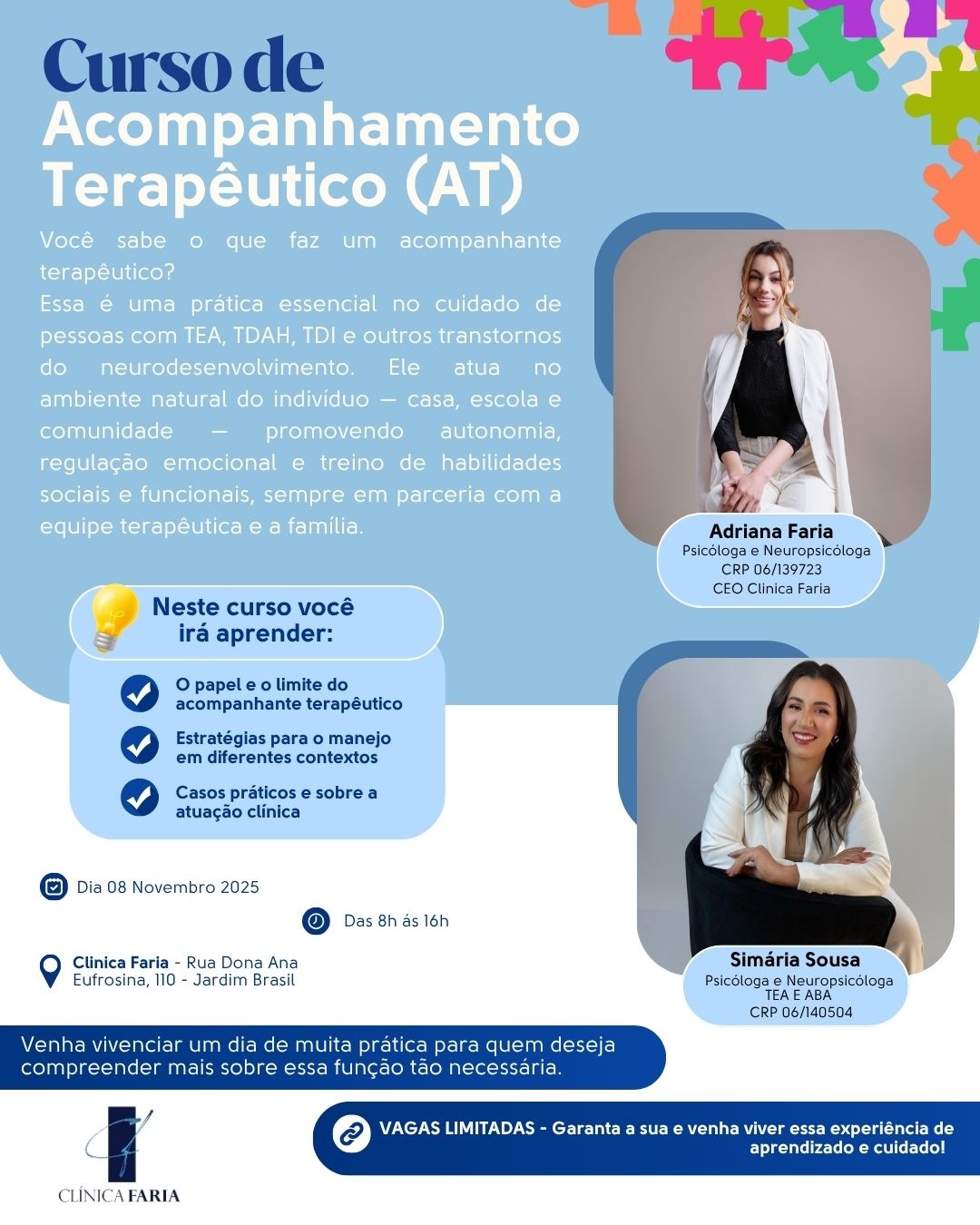 Curso de Acompanhamento Terapêutico (AT) em Campinas - Sympla
