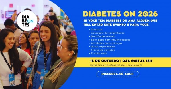 Imagem do evento Diabetes On Presencial 2026