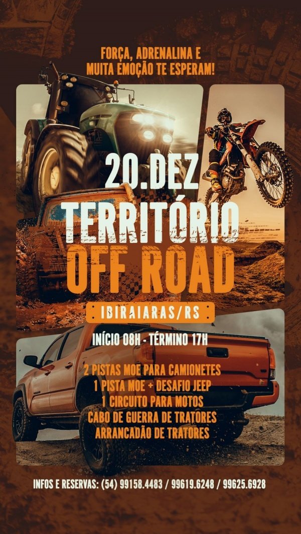 Imagem do evento 1ª EDIÇÃO DO TERRITÓRIO OFF-ROAD