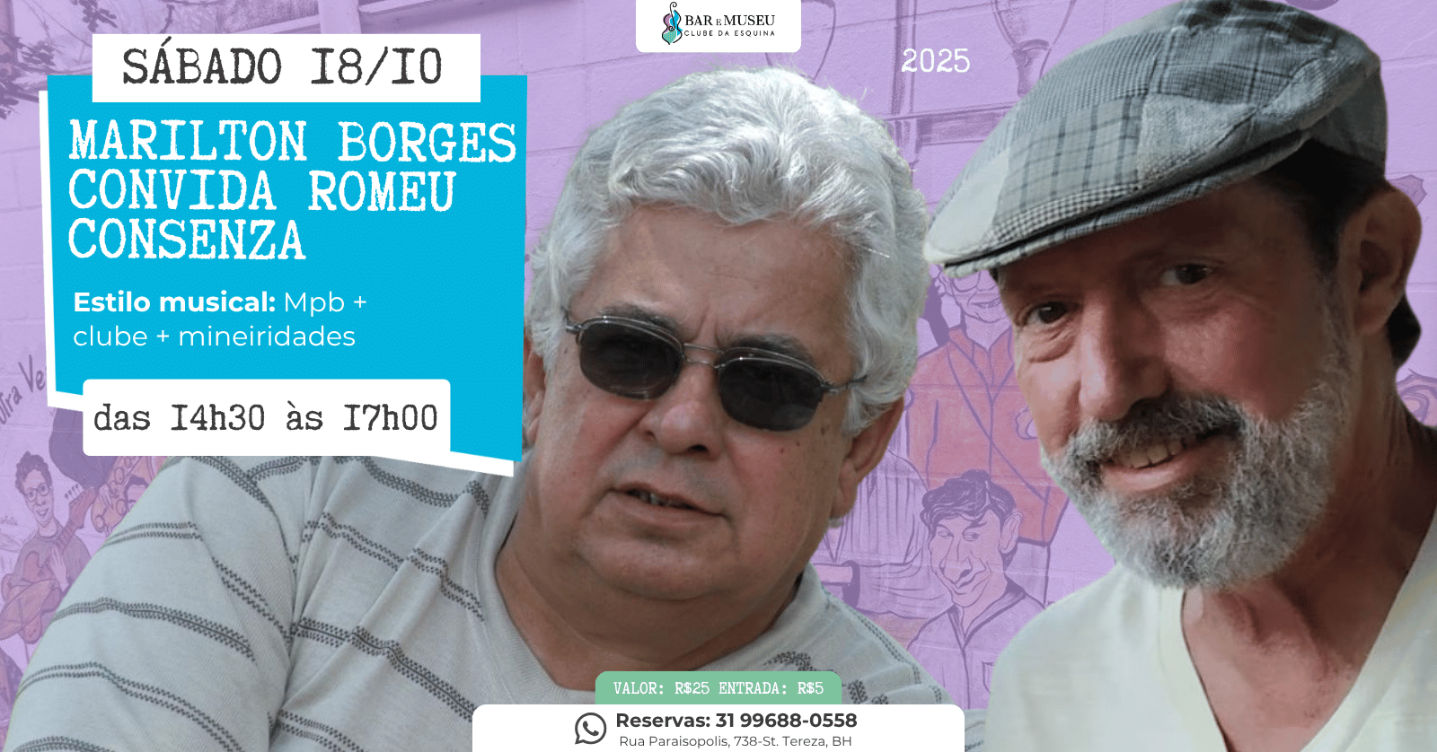 Marilton Borges convida Romeu Cosenza
