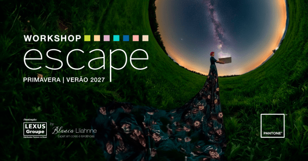 Imagem do evento Workshop Escape Verão 2027 PANTONE® PRIMEIRA TURMA