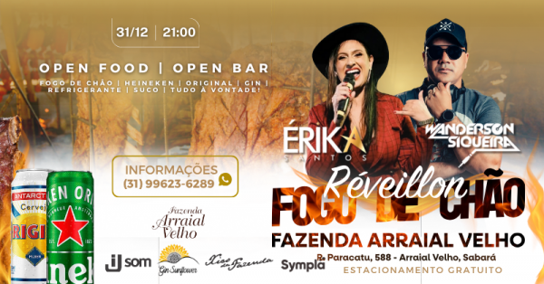 Imagem do evento REVEILLON 2026 - FAZENDA ARRAIAL VELHO
