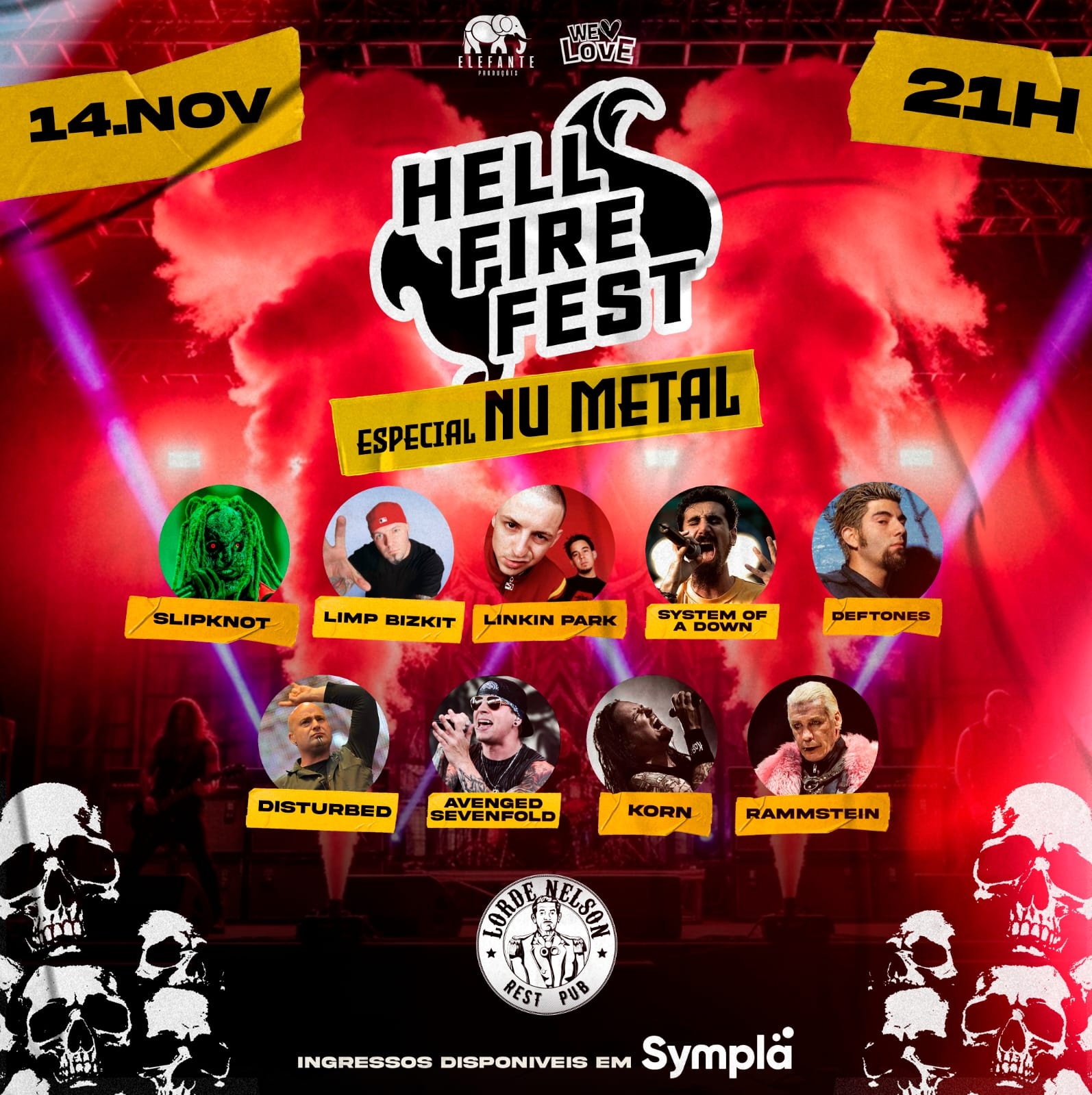 Hell Fire Fest | Maceió/ AL em Maceió - Sympla