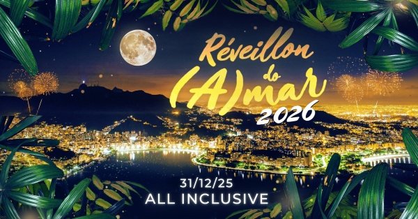 Imagem do evento Reveillon do (a)mar 2026! All Inclusive convida Saymos do Egyto