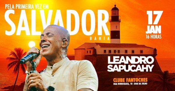 Imagem do evento LEANDRO SAPUCAHY EM SALVADOR