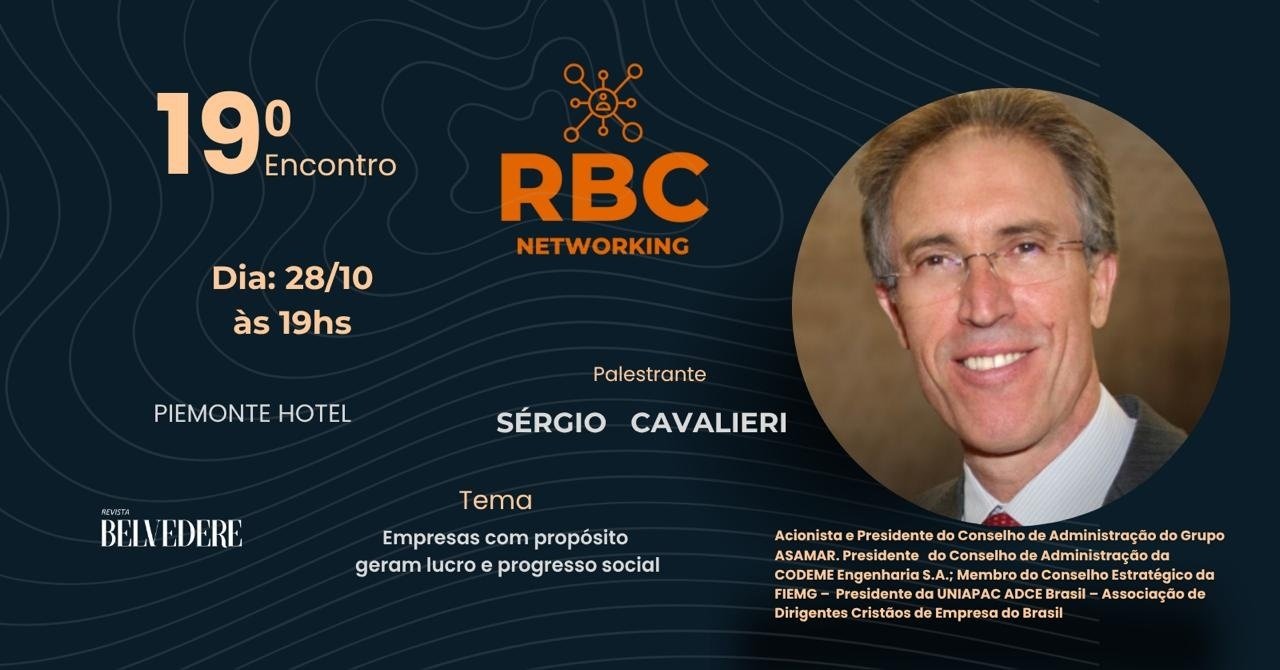 Networking Event Rbc 19o ENCONTRO RBC NETWORKING em Nova Lima - Sympla