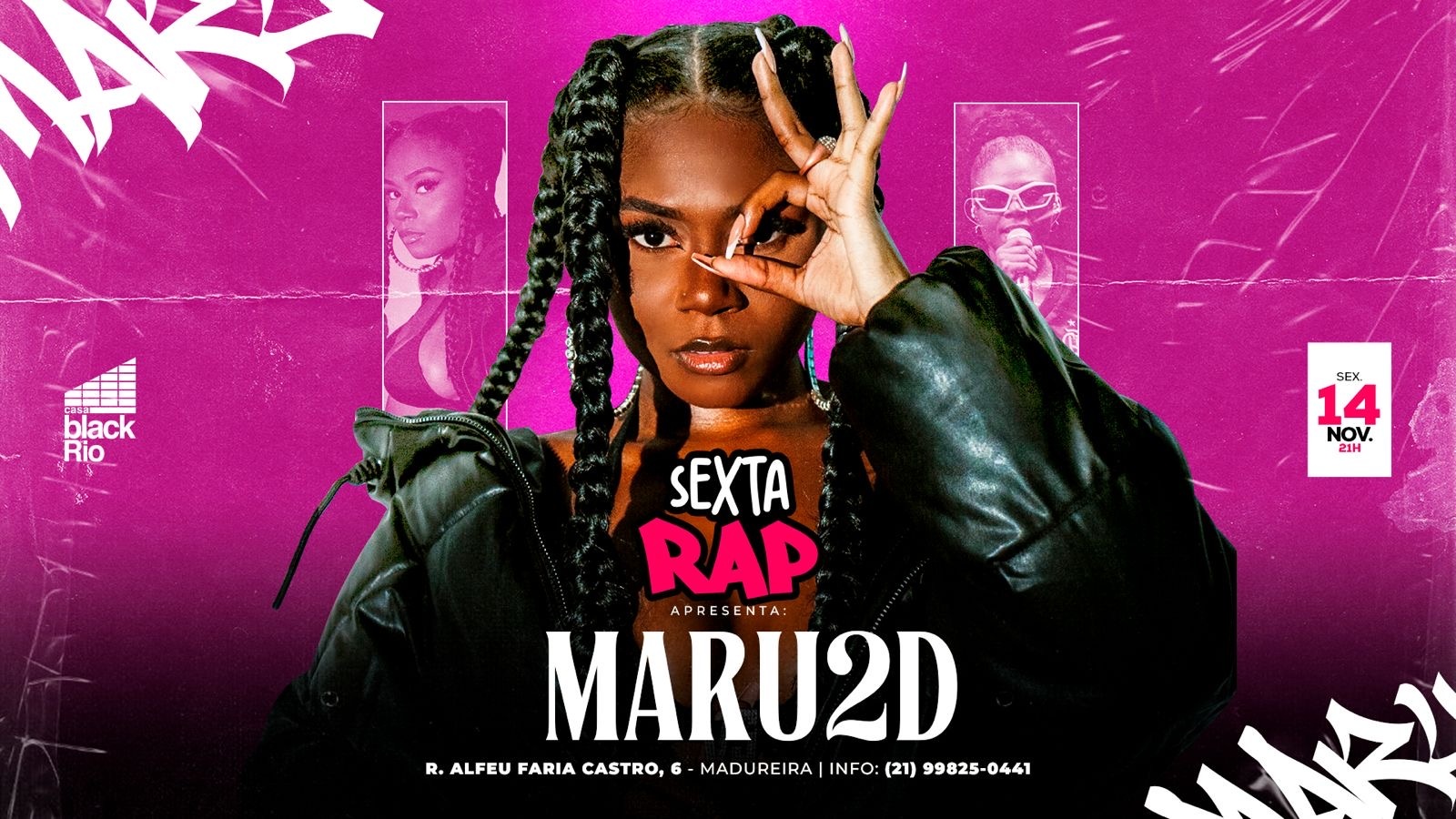 SEXTA RAP - MARUD 2D em Rio de Janeiro - Sympla