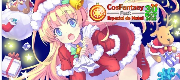 Imagem do evento Cosfantasy Fest - Especial de Natal 2025