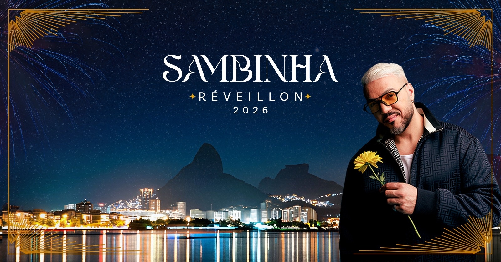 Réveillon Sambinha 2026 | Lagoa em Rio de Janeiro