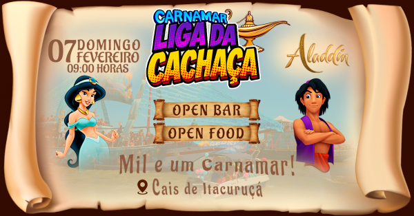 Imagem do evento Carnamar Liga da Cachaça