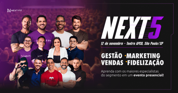 Imagem do evento Next 5 | O Encontro Nacional dos Gestores Fitness e Esportivos