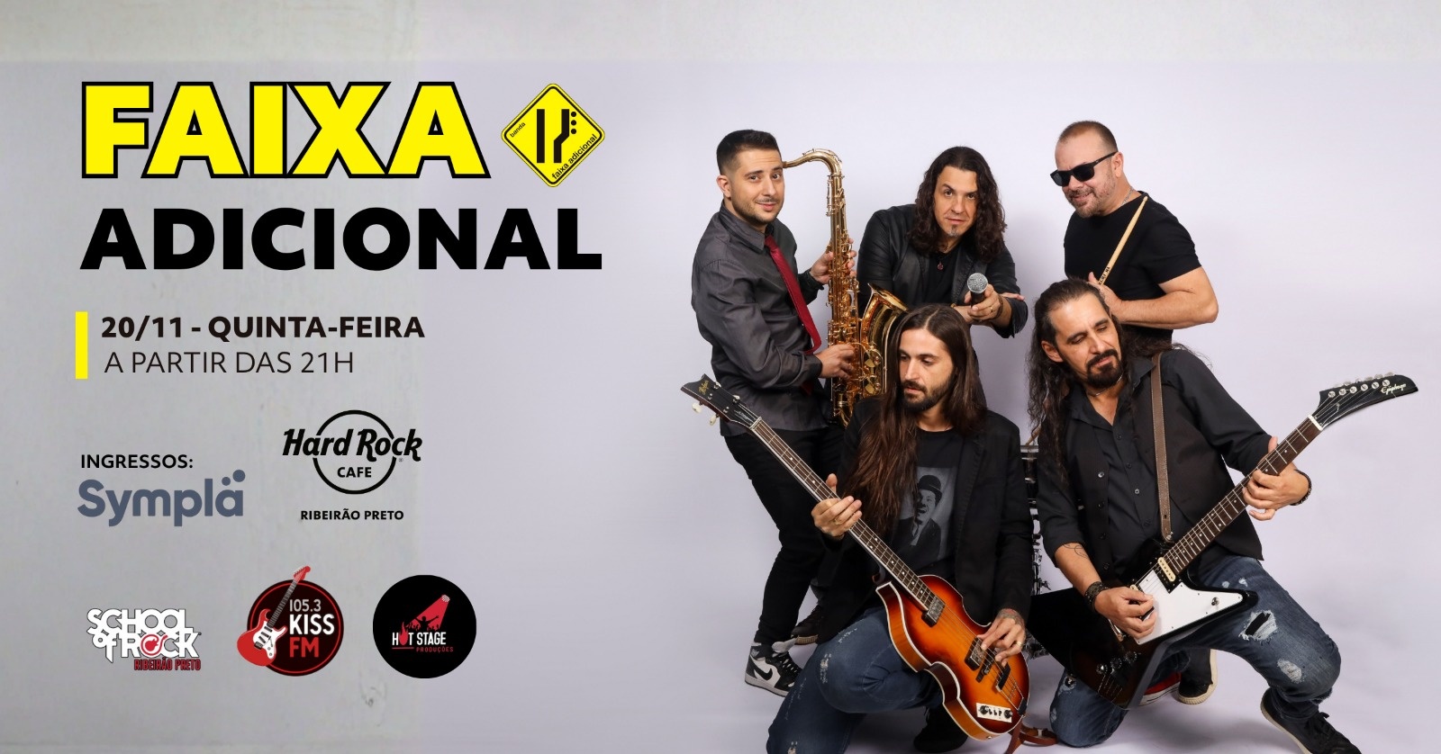 Faixa Adicional – Clássicos & Flashback no Hard Rock Café Ribeirão Preto