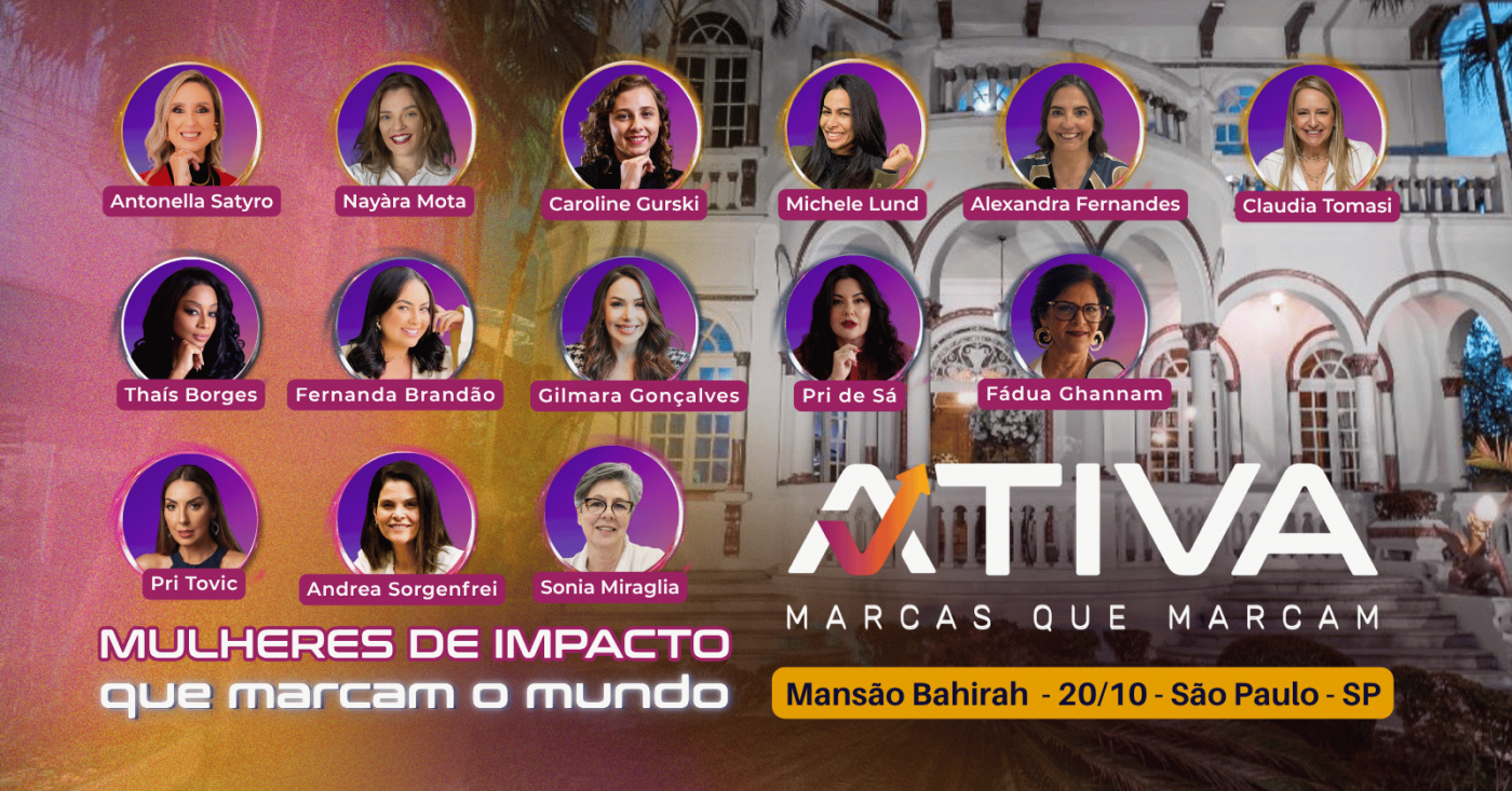 Ativa - Marcas que Marcam em São Paulo - Sympla