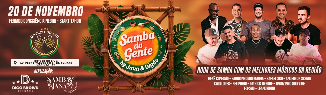 Image for the event: SAMBA DA GENTE