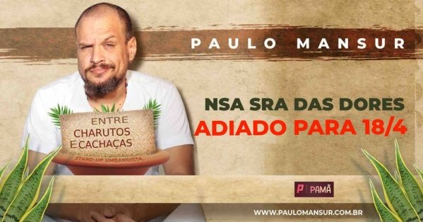 Imagem do evento EVENTO ADIADO PARA 18/4 Entre Charutos e Cachaças - Com Paulo Mansur - 19/10