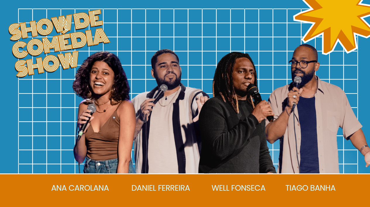 Show de Comédia Show - 26 de Outubro em Salvador - Sympla