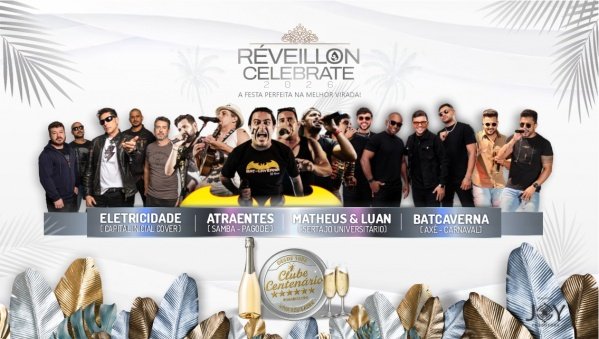Imagem do evento RÉVEILLON CELEBRATE 2026 / CLUBE CENTENÁRIO -  FORMIGA MG