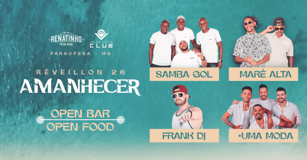 Imagem do evento REVEILLON AMANHECER 2026