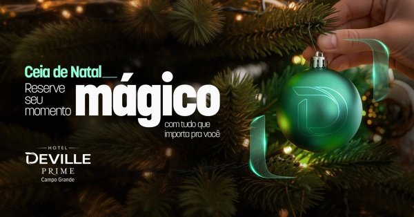 Imagem do evento Jantar de Natal - Hotel Deville Prime Campo Grande 2025