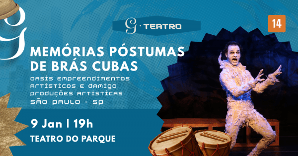 Imagem do evento MEMÓRIAS PÓSTUMAS DE BRÁS CUBAS