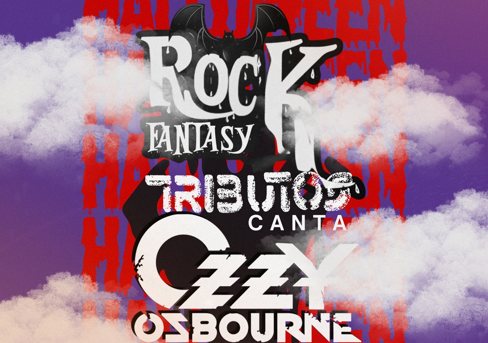 Halloween Rock Fantasy - Tributos Canta Ozzy Osbourne