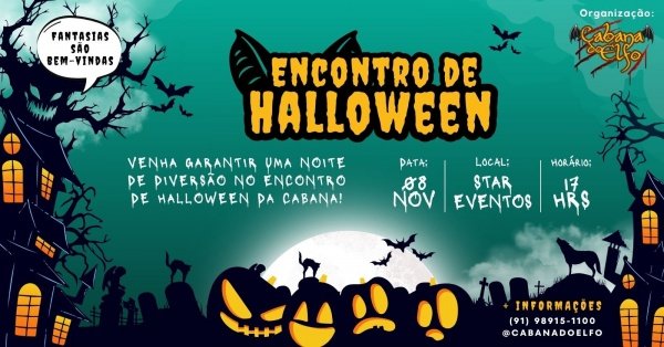 Imagem do evento Halloween da Cabana - 8º Encontro de Jogos de Tabuleiro