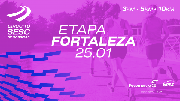 Imagem do evento CIRCUITO SESC DE CORRIDAS ETAPA FORTALEZA 2026
