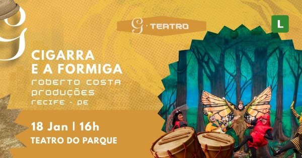 Imagem do evento A CIGARRA E A FORMIGA